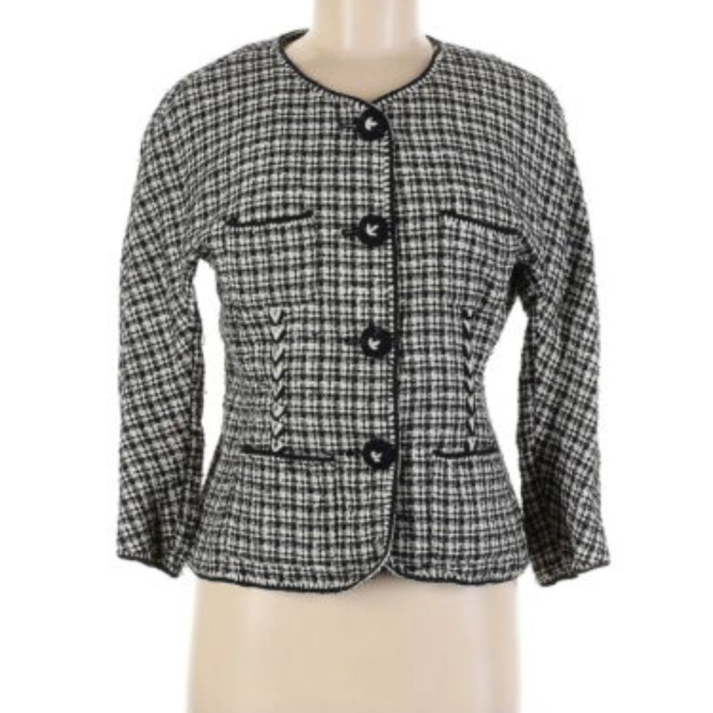 MAX STUDIO Tweed Jacket/Blazer